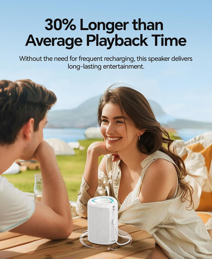 Portable Bluetooth Speaker Beach Essentials: IPX5 Waterproof for Outdoor/Powerful HD Sound/Dynamic Light/All Day Playtime/Wireless BT 5.3/TWS Pairing, Travel|Camping|Pool Accessorie, School Supplies