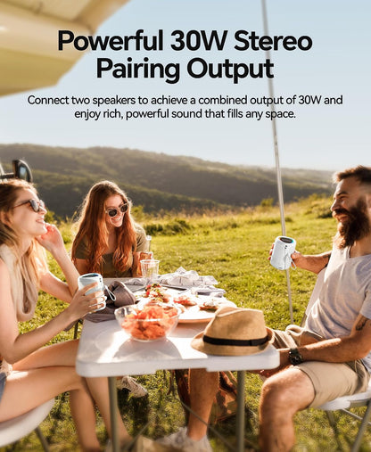 Portable Bluetooth Speaker Beach Essentials: IPX5 Waterproof for Outdoor/Powerful HD Sound/Dynamic Light/All Day Playtime/Wireless BT 5.3/TWS Pairing, Travel|Camping|Pool Accessorie, School Supplies