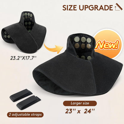 Far Infrared Heating Pad for Neck and Shoulder and Back Pain Relief