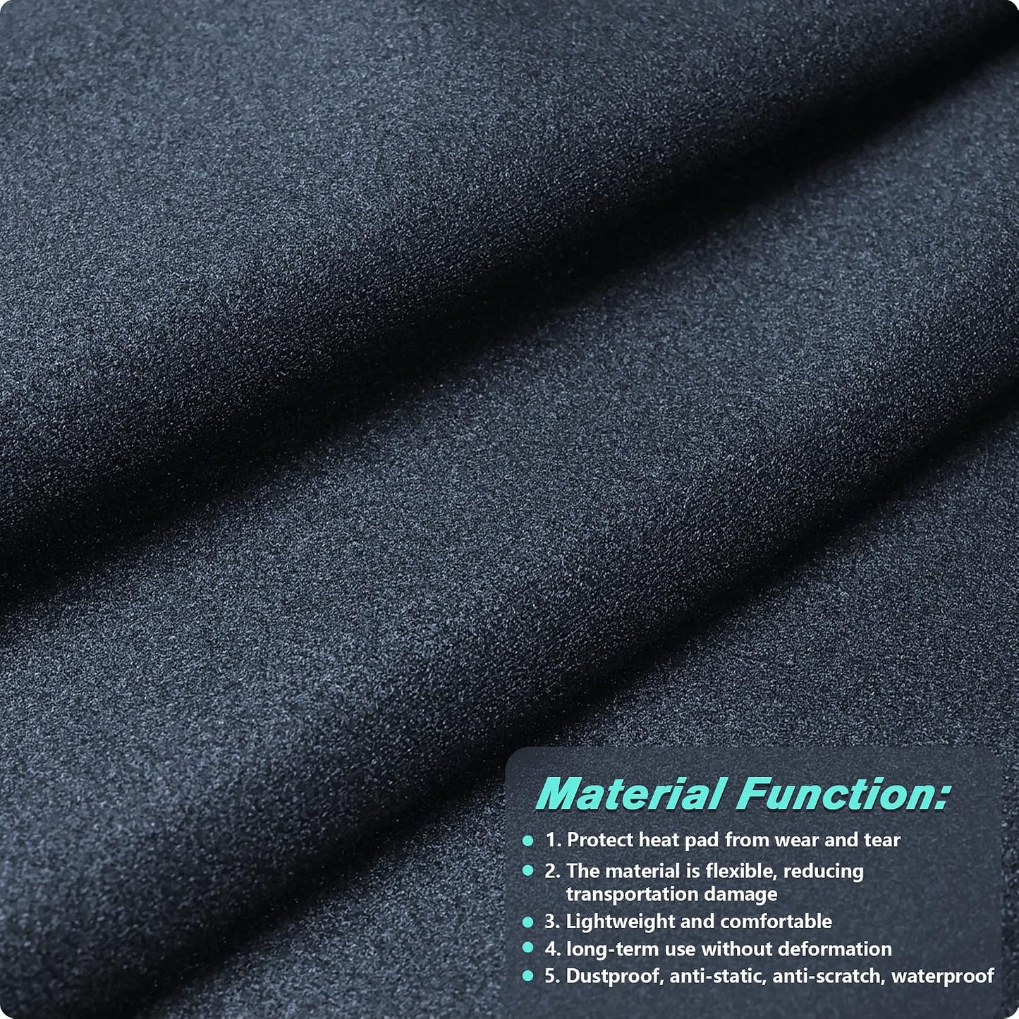 Far Infrared Heating Pad for Neck and Shoulder and Back Pain Relief