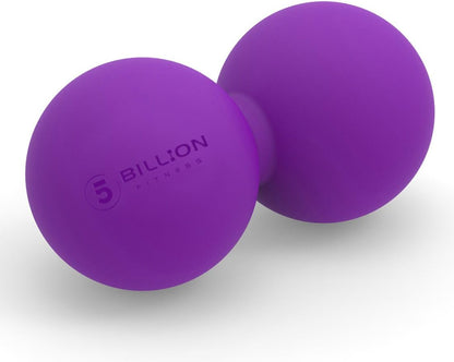 Peanut Massage Ball - Double Lacrosse Massage Ball & Mobility Ball for Physical Therapy - Deep Tissue Massage Tool for Myofascial Release, Muscle Relaxer, Acupoint Massage
