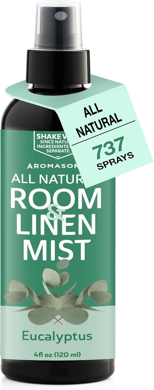 All-Natural Extra Strength Lavender Spray for Sleep - Room & Linen Spray for Pillows and Sheets 4 Fl Oz.