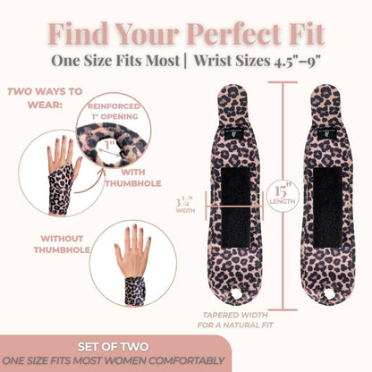 Carpal Tunnel Wrist Brace Left Hand, Right Hand for Women, Day or Night Compression Wrist Support Brace for Fitness, Keyboard Use, or Overnight Support, 2 Pack, Purple Tie Dye Print