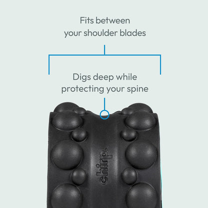 Wheel XR 3-Pack Foam Roller Set, Back & Neck Pain, 10/6/4" Black