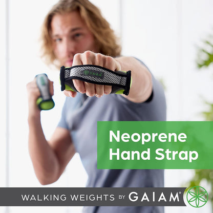 Hand Weights for Women & Men Soft Dumbbell Walking Hand Weight Sets with Hand Strap
