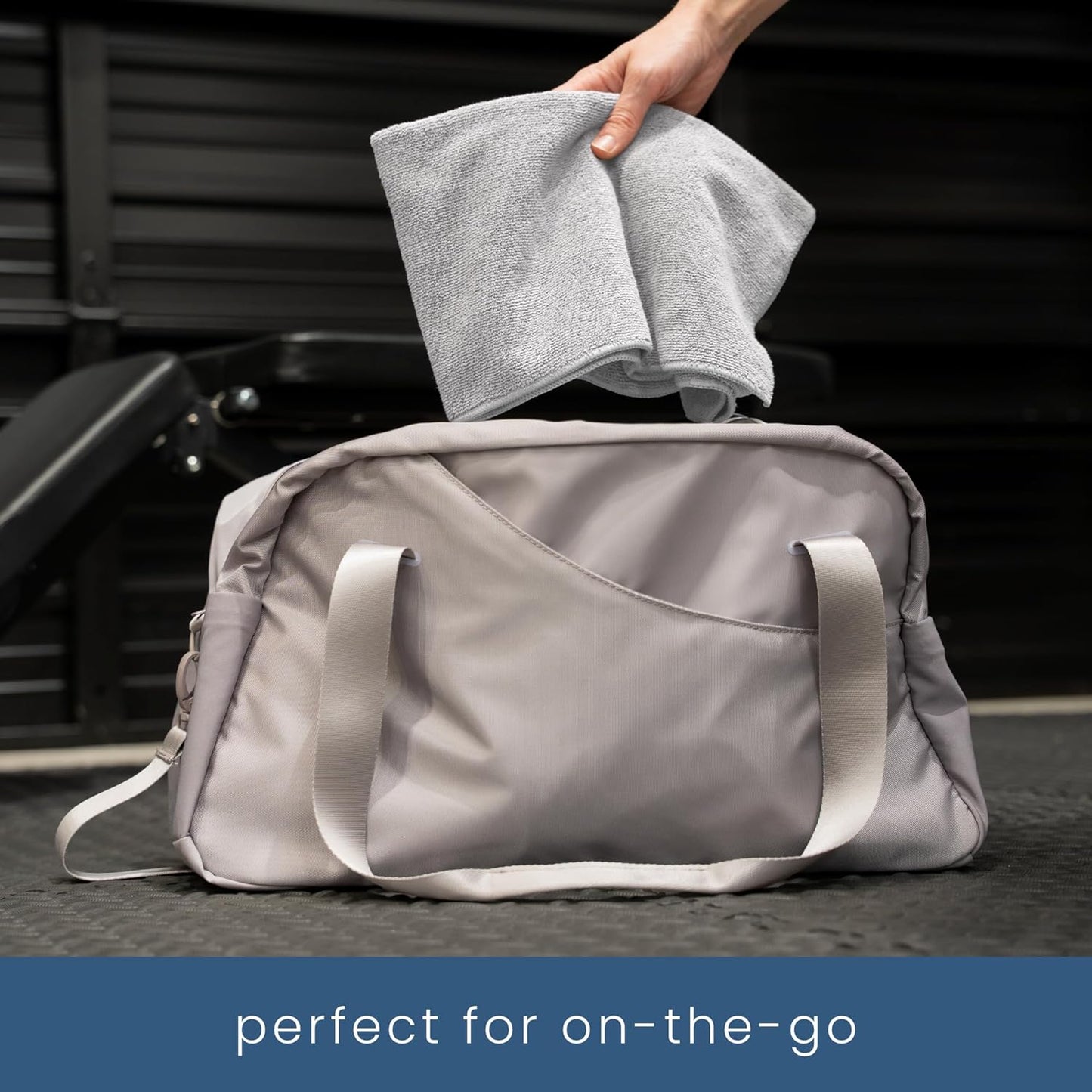 . Microfiber Gym Towels, Yoga Towel for Home and Gym Bag, 16 Inch x 27 Inch, 3 Pack