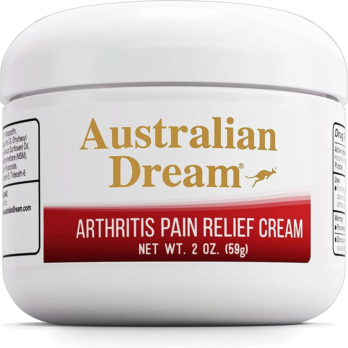 Arthritis Pain Relief Cream, 4 oz Jar