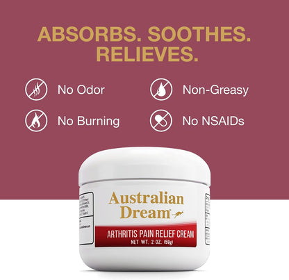 Arthritis Pain Relief Cream, 4 oz Jar