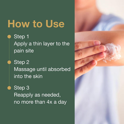 Arthritis Pain Relief Cream, 4 oz Jar
