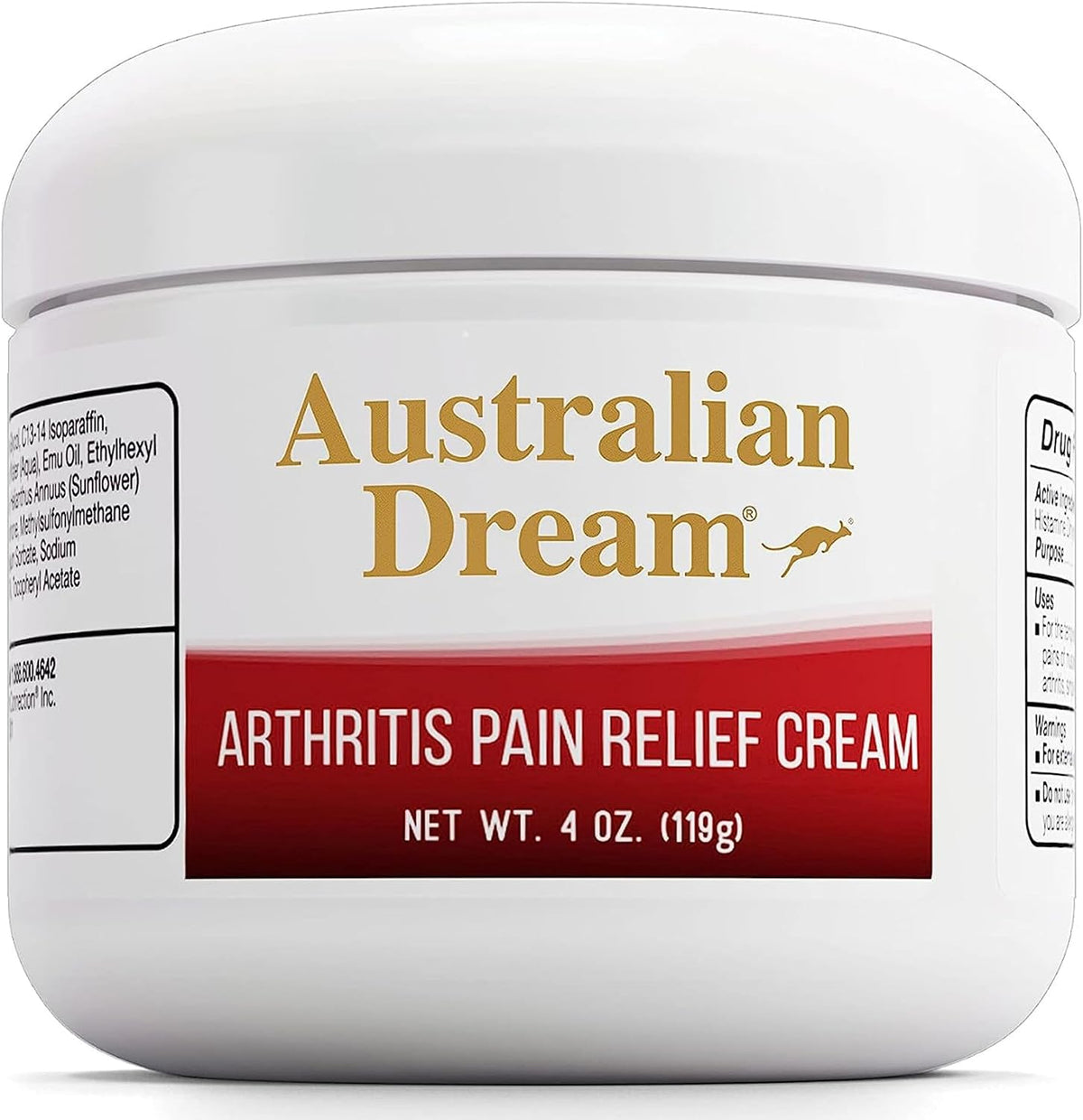 Arthritis Pain Relief Cream, 4 oz Jar