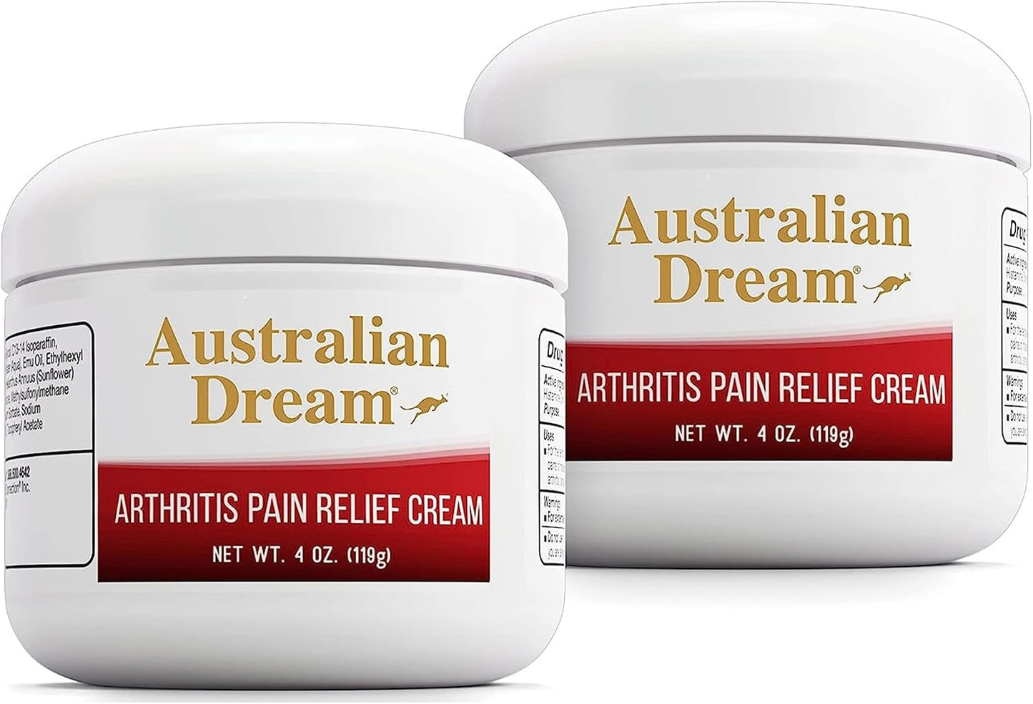 Arthritis Pain Relief Cream, 4 oz Jar