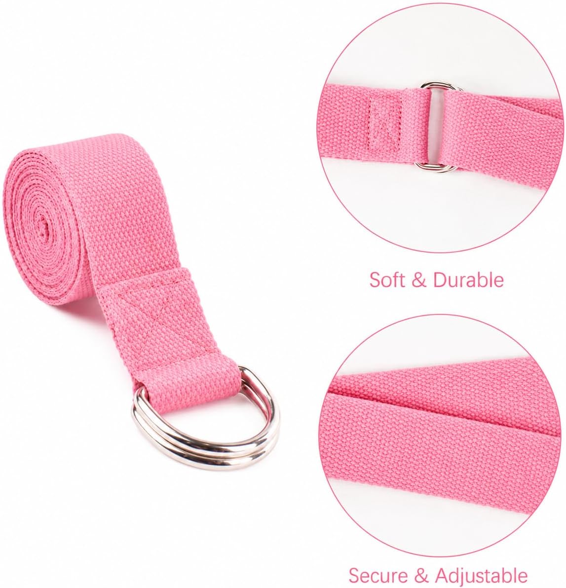 2 Yoga Blocks Supportive Accessories including 2 Knee Pads, 2 With Strap To Put Less Weight On Wrists, 1 Muscle Massage Roller, 2 Pair of Non-Slip Pilates Socks, 1 GYM Bag, Durable Versatile Yoga Brick Exercise Set of 10
