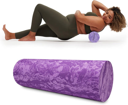 Restore Foam Roller, Muscle Recovery, 36" Long | High-Density EVA Foam | Deep Tissue Massage | Pre & Post-Workout Muscle Recovery | Multiple Sizes | Home & Gym