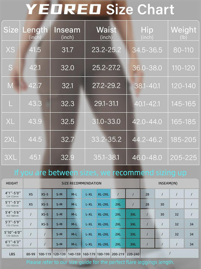 CoreFlex Women Workout Flare Leggings with Pockets Hidden Scrunch High Waisted Cargo Gym Yoga No Front Seam Leggings