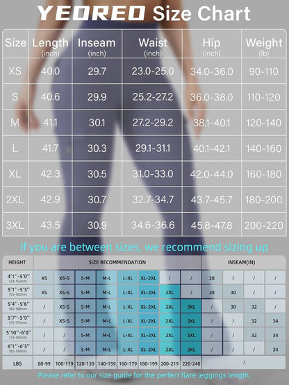 CoreFlex Women Workout Flare Leggings with Pockets Hidden Scrunch High Waisted Cargo Gym Yoga No Front Seam Leggings