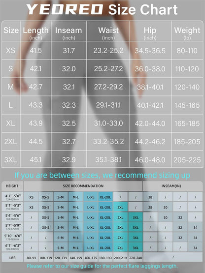 CoreFlex Women Workout Flare Leggings with Pockets Hidden Scrunch High Waisted Cargo Gym Yoga No Front Seam Leggings