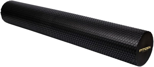 Fitizen Foam Roller – Muscle Massage Rehab Stiff Back Pain Physical Therapy Deep Tissue Firm Exercise Equipment Home Gym Stress Yoga Pilates for The Fit Citizen