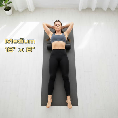 Fitizen Foam Roller – Muscle Massage Rehab Stiff Back Pain Physical Therapy Deep Tissue Firm Exercise Equipment Home Gym Stress Yoga Pilates for The Fit Citizen