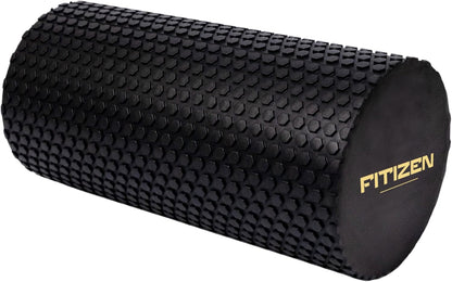 Fitizen Foam Roller – Muscle Massage Rehab Stiff Back Pain Physical Therapy Deep Tissue Firm Exercise Equipment Home Gym Stress Yoga Pilates for The Fit Citizen