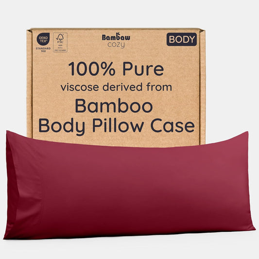 100% Viscose Derived from Bamboo Pillowcase Standard Size – Set of 2 Cooling Pillow Cases Standard Size, Breathable & Anti Acne Pillowcase, Cooling Pillow Cover, Envelope Closure (Sea Glass)