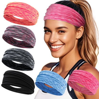 Sweat Bands Headbands for Women: Workout Headbands for Women Non Slip, Sweatbands for Sports Yoga Running