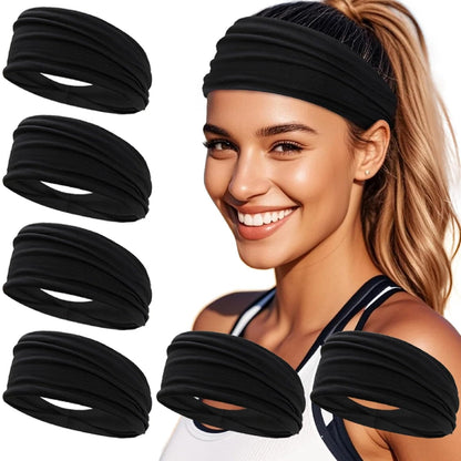 Sweat Bands Headbands for Women: Workout Headbands for Women Non Slip, Sweatbands for Sports Yoga Running