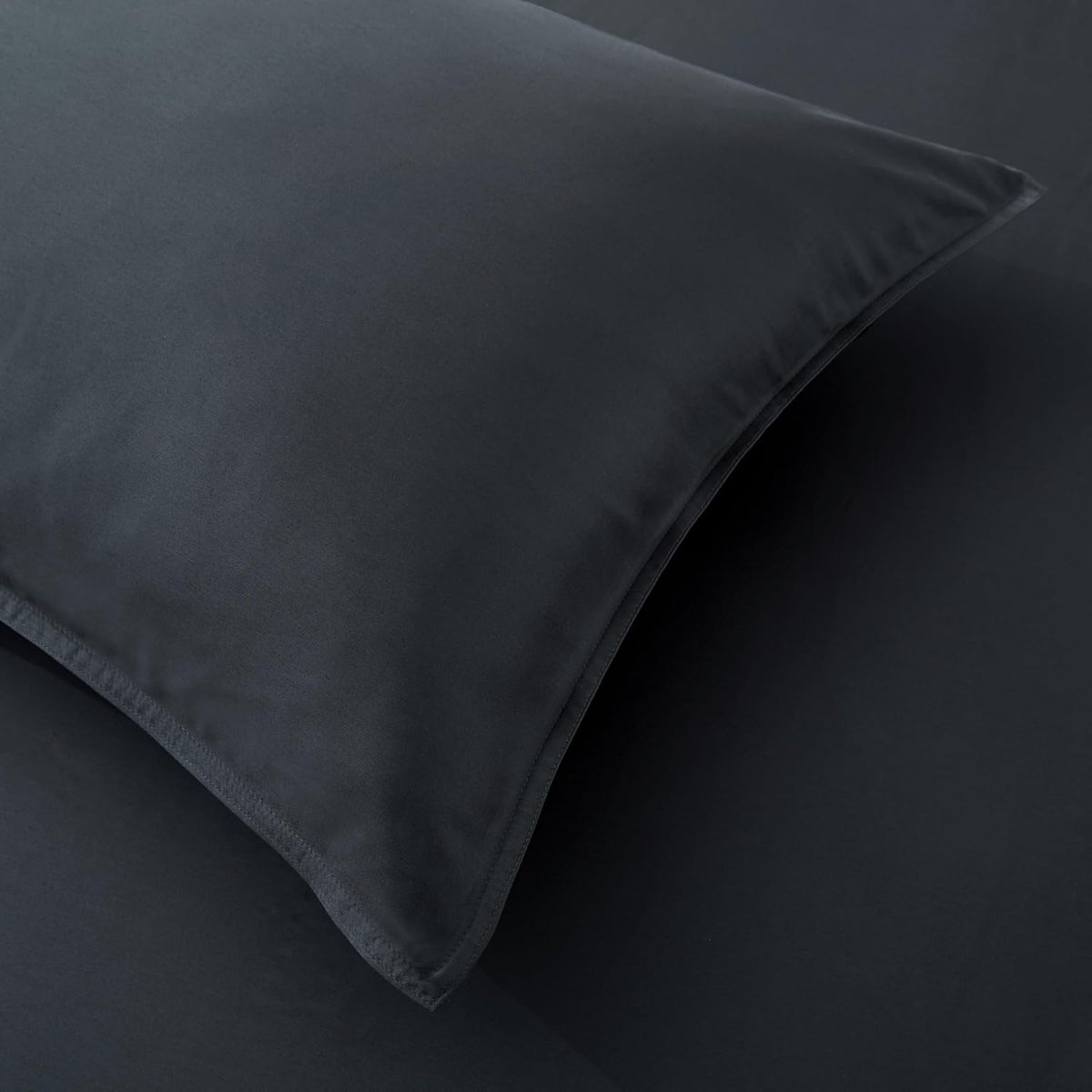 King Envelope Pillowcase Set | 100% Viscose Made from Bamboo | Organically Grown | Ultra Soft | Cooling | 2pcs [Coastal Green]