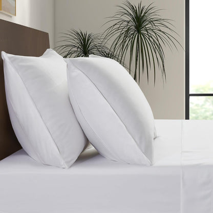 King Envelope Pillowcase Set | 100% Viscose Made from Bamboo | Organically Grown | Ultra Soft | Cooling | 2pcs [Coastal Green]