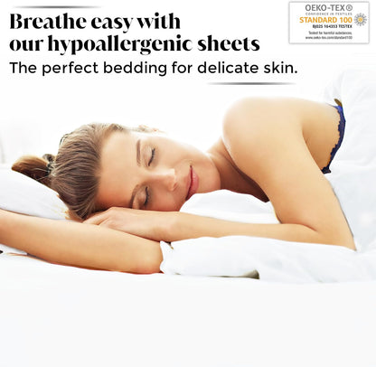 King Envelope Pillowcase Set | 100% Viscose Made from Bamboo | Organically Grown | Ultra Soft | Cooling | 2pcs [Coastal Green]