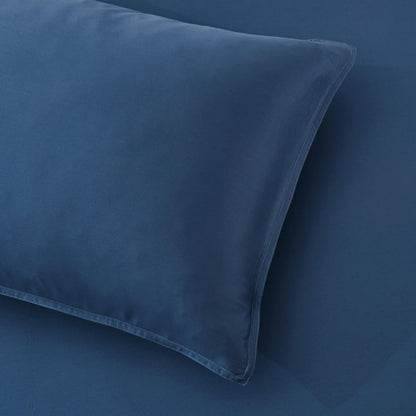King Envelope Pillowcase Set | 100% Viscose Made from Bamboo | Organically Grown | Ultra Soft | Cooling | 2pcs [Coastal Green]