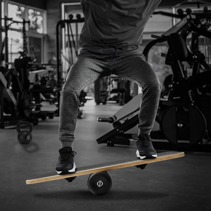 Balance Board, Wooden Balance Exercise Trainer