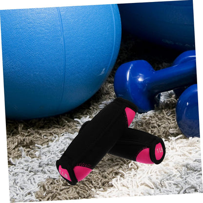 1pair Soft Dumbbells for Walking and Running Comfortable Sandbag Hand Weights for Exercise Fitness Training and Aerobics Lb Each