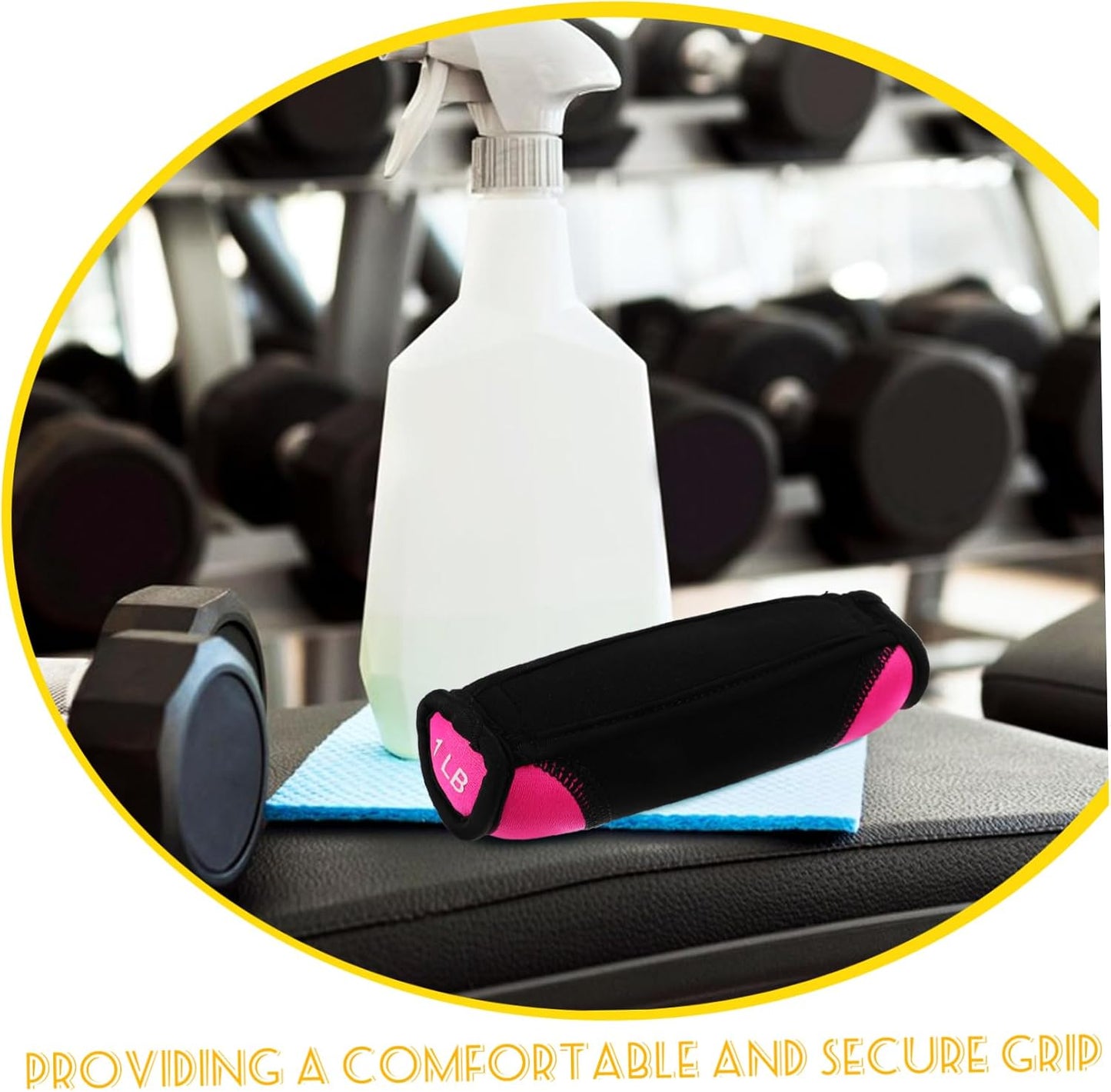 1pair Soft Dumbbells for Walking and Running Comfortable Sandbag Hand Weights for Exercise Fitness Training and Aerobics Lb Each