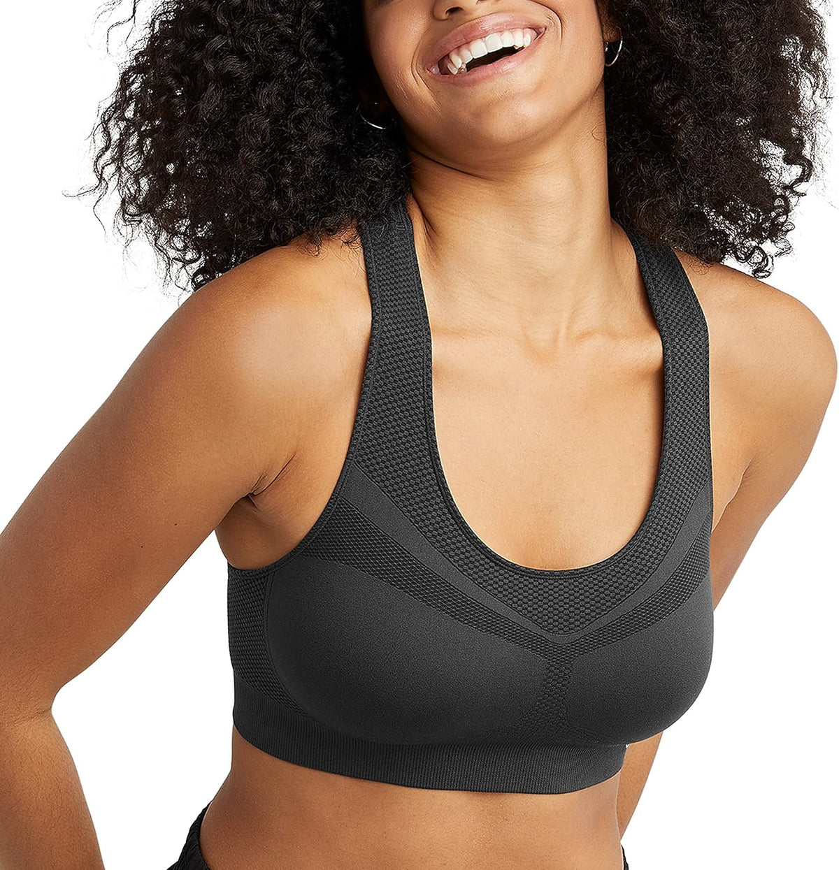 Women's The Infinity Racerback Sports Bra, Moderate Support, Seamless, Moisture-Wicking