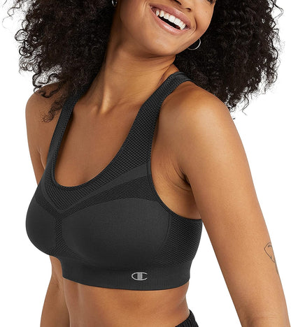 Women's The Infinity Racerback Sports Bra, Moderate Support, Seamless, Moisture-Wicking