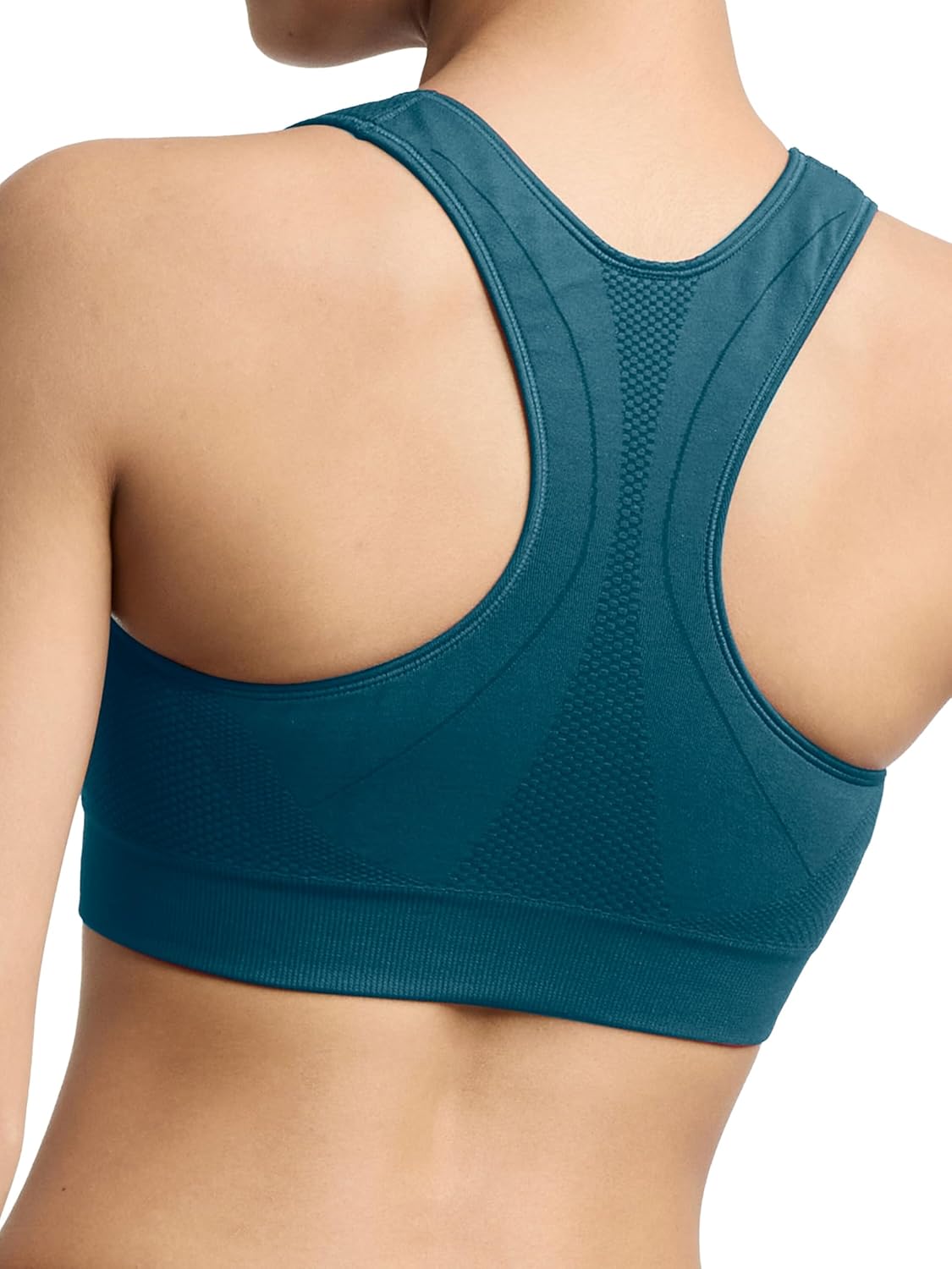 Women's The Infinity Racerback Sports Bra, Moderate Support, Seamless, Moisture-Wicking