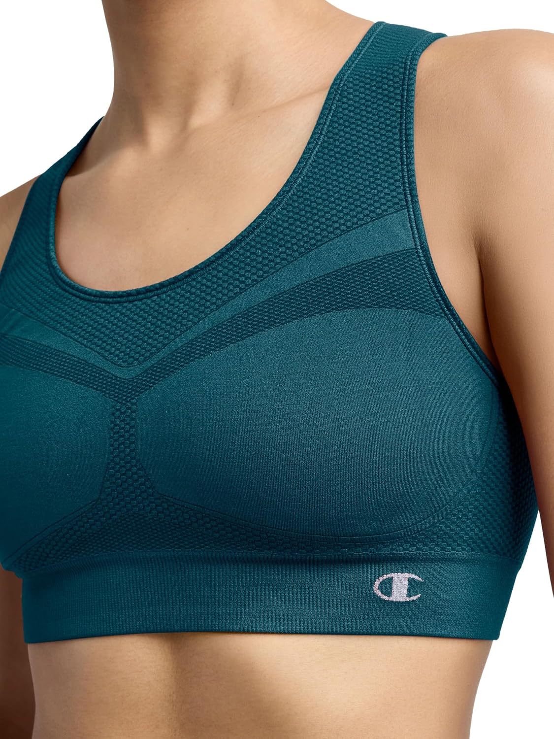 Women's The Infinity Racerback Sports Bra, Moderate Support, Seamless, Moisture-Wicking