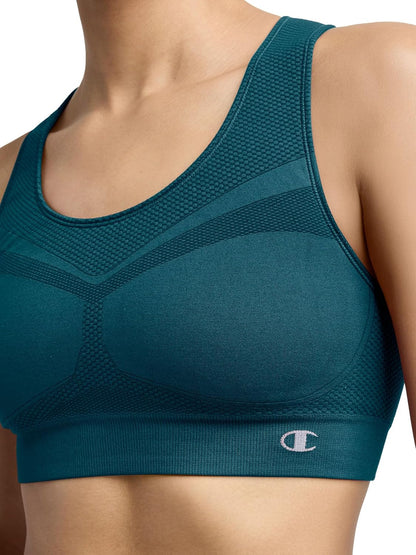 Women's The Infinity Racerback Sports Bra, Moderate Support, Seamless, Moisture-Wicking