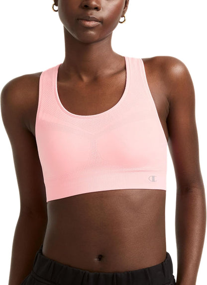 Women's The Infinity Racerback Sports Bra, Moderate Support, Seamless, Moisture-Wicking