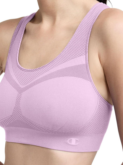 Women's The Infinity Racerback Sports Bra, Moderate Support, Seamless, Moisture-Wicking