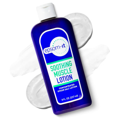 Soothing Muscle Magnesium Lotion, Epsom Salt, Arnica Cream, 1-Pack