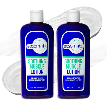 Soothing Muscle Magnesium Lotion, Epsom Salt, Arnica Cream, 1-Pack