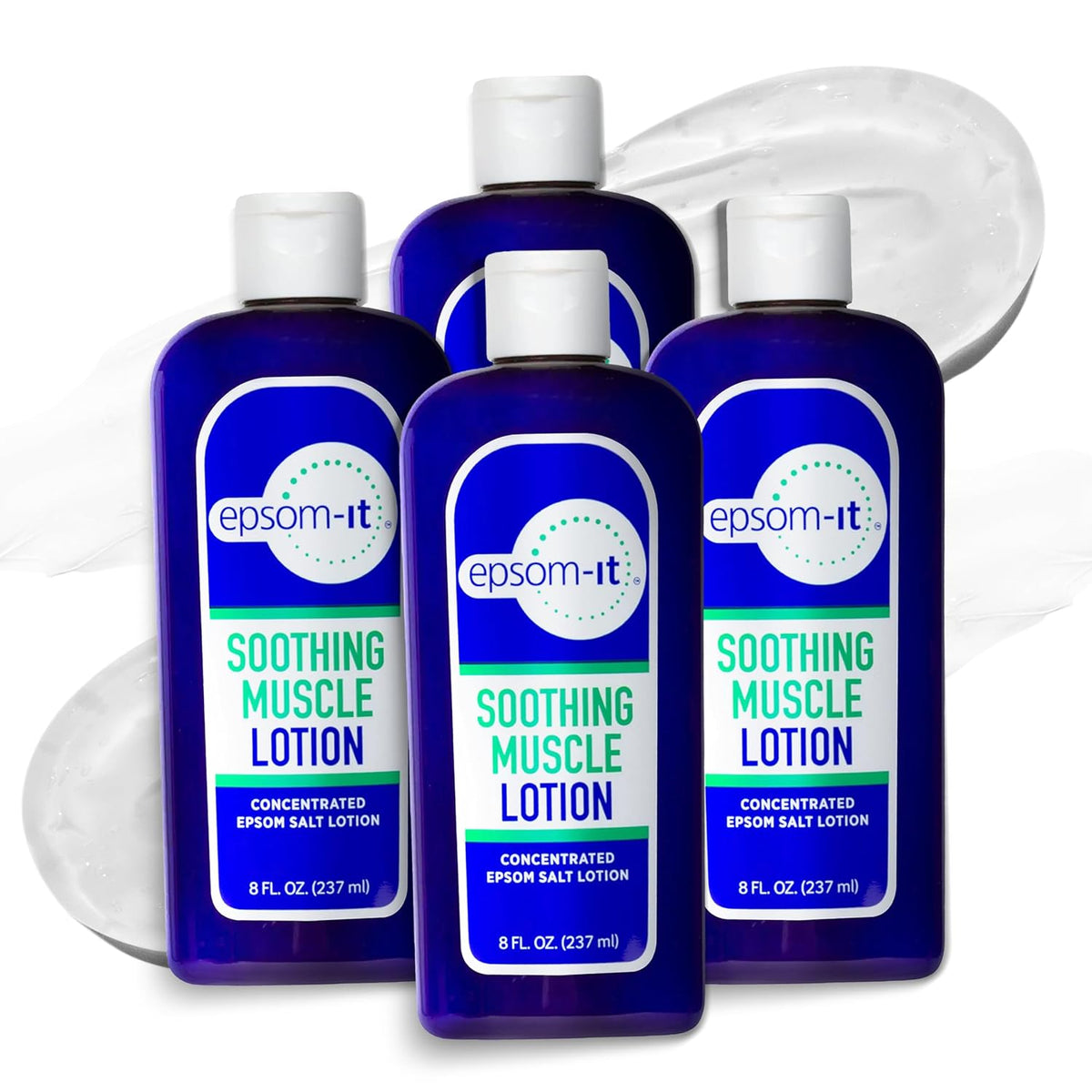 Soothing Muscle Magnesium Lotion, Epsom Salt, Arnica Cream, 1-Pack