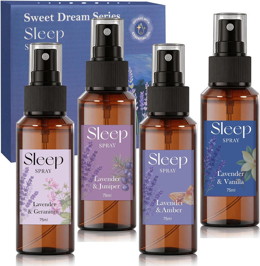 STRN Room Spray with Lavender Essential Oil for Sleep, Pillow Sleep Spray