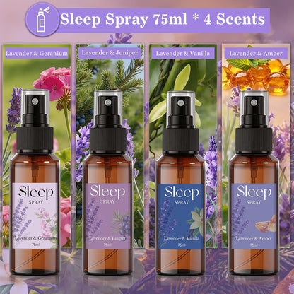 STRN Room Spray with Lavender Essential Oil for Sleep, Pillow Sleep Spray