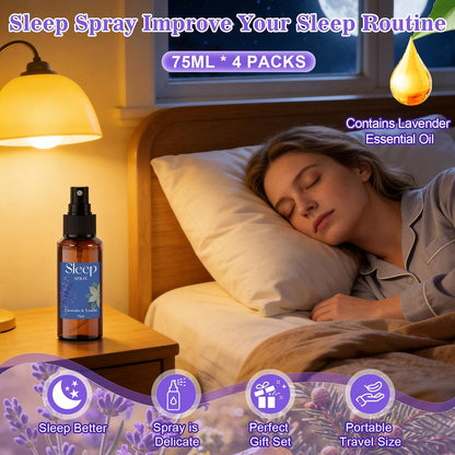 STRN Room Spray with Lavender Essential Oil for Sleep, Pillow Sleep Spray