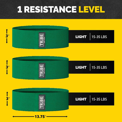 Resistance Bands for Working Out - 3 Pack Fabric Workout Bands for Women and Men - Booty Bands for Legs and Glute - Non Slip Exercise Bands Set for Squat Hip Thigh