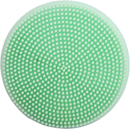 Massage Gun Attachments,Massage Gun Heads, 18/19mm Silicone Massager Gun Attachment Deep Tissue Percussion Plug and Play Salon Tools Massage Head (Light Green)