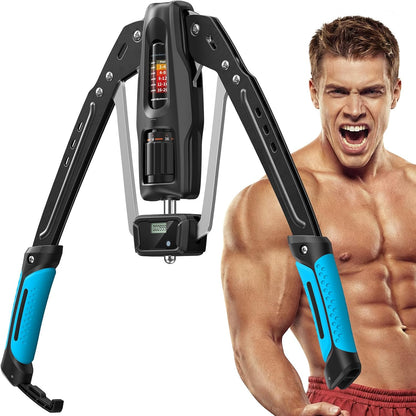 Merach Twister Arm Trainer, 22-440lb Hydraulic Power, Adjustable Home Chest Expander, Shoulder Muscle Training Fitness Equipment, Arm Enhanced Exercise Strengthener
