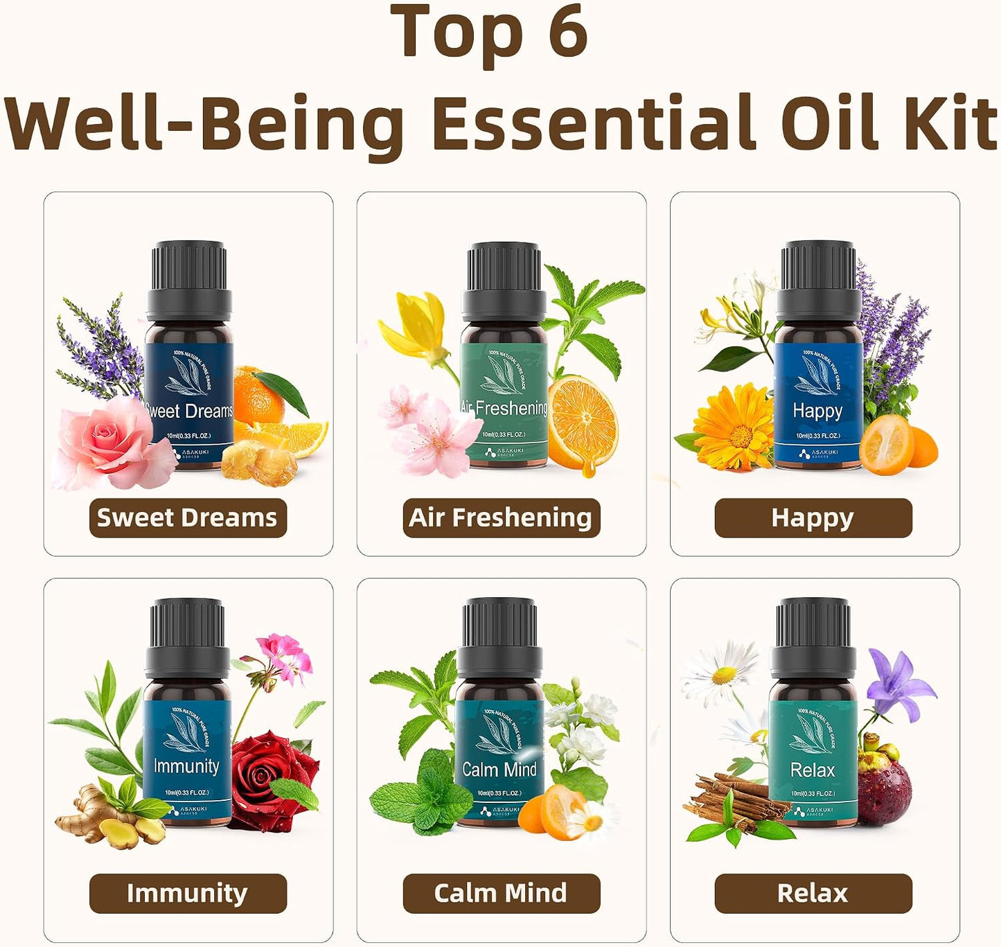 Essential Oil Diffuser for Home 300 ml Quiet